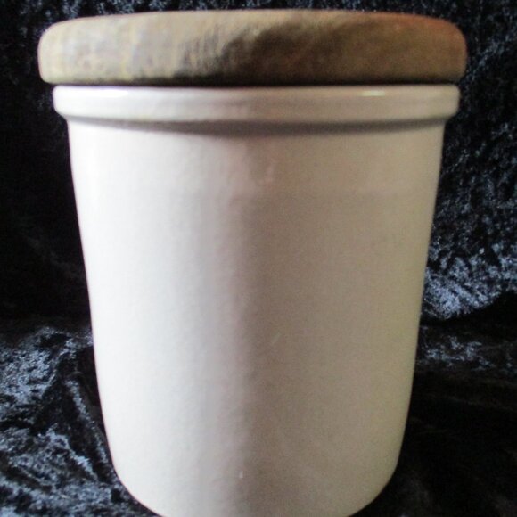 Vintage Robinson Ransbottom High Jar 1 Qt. Crock 'Friends Me & Thee' Pottery USA - Picture 3 of 7